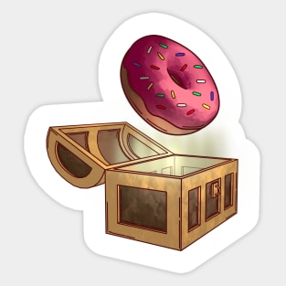 Donut Treasure Sticker